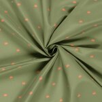 Tissu short de bain recycl crabe corail kaki - mondial tissus