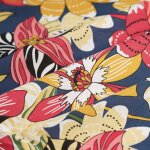 Tissu toile a draps ocan curry - mondial tissus