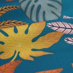 Tissu toile transat manaus canard 43cm - mondial tissus