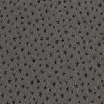 Tissu tulle fran�ais stretch souple petites �toiles noir - jabouley - mondial tissus