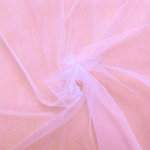Tissu tulle souple en 300cm bonbon - mondial tissus