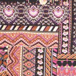 Tissu twill viscose patchwork multicolore - mondial tissus