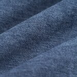 Tissu velours thermique bleu azur - linder - mondial tissus