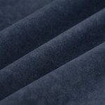 Tissu velours thermique effet feutre bleu - mt - mondial tissus