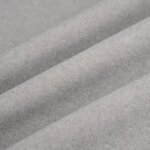 Tissu velours thermique effet feutre gris clair - mt - mondial tissus