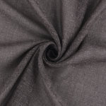 Tissu voilage aspect naturel chin� noir - mondial tissus