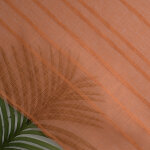 Tissu voilage betty orange - linder - mondial tissus