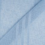 Tissu voilage bleu senteur lavande - mt - mondial tissus