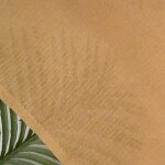 Tissu voilage polylin arizona moutarde - linder - mondial tissus