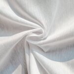 Tissu voile �tamine effet lin d�perlant plomb� 320cm - mondial tissus