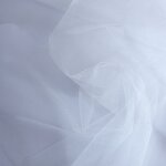 Tissu voile de marie grande largeur ivoire - mondial tissus