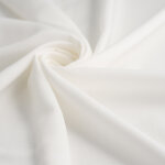 Tissu voile viscose blanc soie - mt - mondial tissus