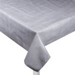 Toile cir�e faux uni gris perle - mondial tissus