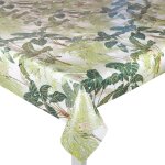 Toile cir�e jungle vert - mondial tissus