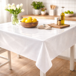 Toile cir�e unie blanche - mondial tissus