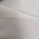 Toile grille pour siges et bains de soleil coloris blanche - mondial tissus
