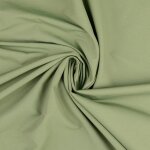 Toile trench coat l�g�re d�perlante verte - mondial tissus