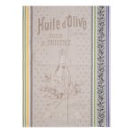 Torchon jacquard huile d'olive - mondial tissus Torchon jacquard huile d'olive - mondial tissus