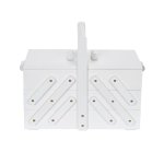 Travailleuse, bois taille m blanc - prym - mondial tissus