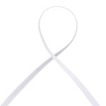 Tresse �lastique plate blanche 8 gommes - mt - mondial tissus