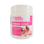 Vernis colle pot 250 ml - graine crative - mondial tissus