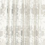 Tissu voilage base brode fleurs grande largeur - linder - mondial tissus