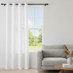 Voilage b�gonias pois multicolores 140x250cm - mt - mondial tissus