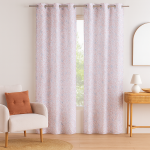 Voilage imprim feuillage versailles 140 x 240 cm - mt - mondial tissus