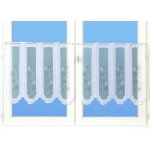 Voilage modulable �tamine n�nuphar 30 cm - mondial tissus