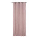 Voilage singapour effet double gaze terracotta - mt - mondial tissus
