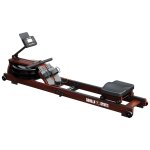 Appareil de rameur en bois  rsistance  eau, pliable gorilla sports