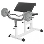 Banc  curls avec barre de 120 cm gorilla sports