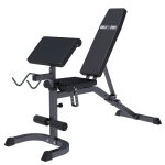 Banc de musculation inclin� r�glable noir gorilla sports