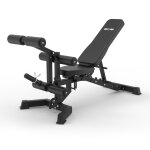 Banc�de�musculation�avec�accessoires�jambes, biceps et triceps banc de musculation avec module jambes ...