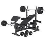 Banc de musculation multifonction noir gorilla sports