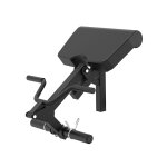 Banc de musculation multifonction r�glable avec accessoires module curl biceps gorilla sports fr