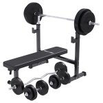 Banc de musculation avec support 100 kg gorilla sports