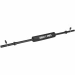 Barre longue d'a�robic 130 cm avec coussin de protection gorilla sports