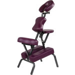 Chaise de massage r�glable disponible en diff�rentes couleurs bordeaux movit