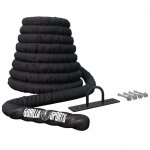 Corde ondulatoire avec fixation murale 3, 8 cm / 9 m gorilla sports