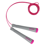 Corde � sauter rose / gris lukadora