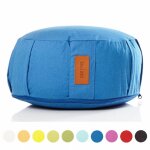 Coussin de mditation bleu fonc gorilla sports