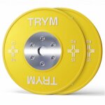 Disques bumper 50 / 51 mm 30 kg (2x15 kg) trym