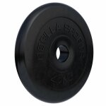 Disques de musculation en caoutchouc 30 / 31 mm 2, 5 kg gorilla sports