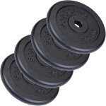 Disques de musculation 30 / 31 mm en fonte 15 60 kg 30 kg (4 x 7. 5 kg) scsports