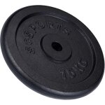 Disques de musculation 30 / 31 mm en fonte 15 60 kg 15 kg scsports