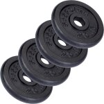 Disques de musculation en fonte 2 20 kg 10 kg (4 x 2. 5 kg) scsports