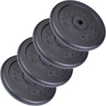 Disque en fonte 80 kg (4 x 20 kg) scsports