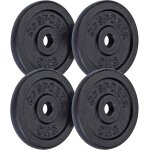Disque musculation fonte - set 10 - 40 kg (30 mm) 20 kg (4 x 5 kg) scsports