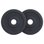 Disque musculation olympique en plastique 50 / 51 mm set 2 x 5 kg gorilla sports